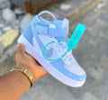 Baby Blue High-Top Sneaker