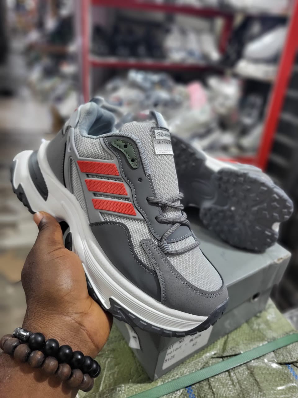 3-Stripe Chunky Runner Sneaker