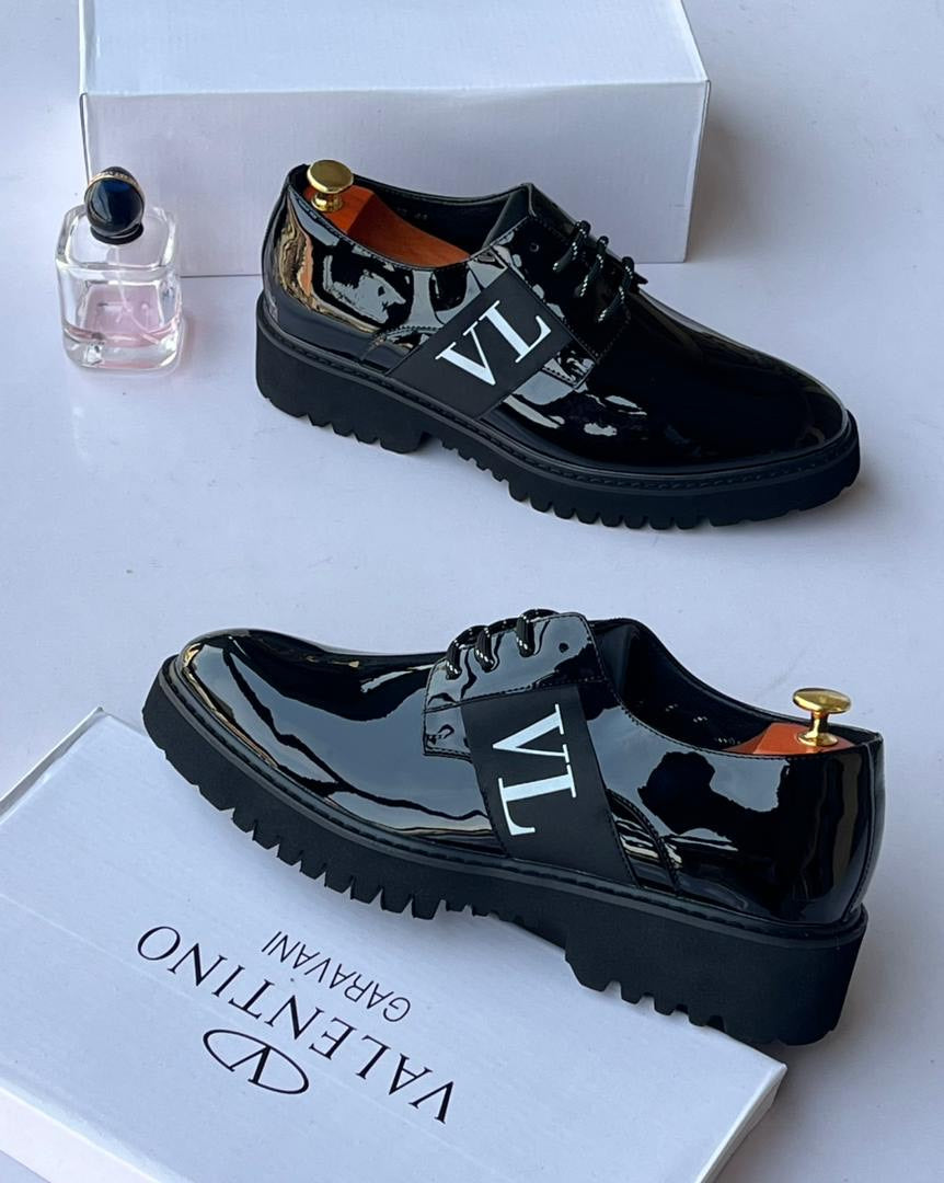 Valentino Garavani VL Patent Leather Oxford