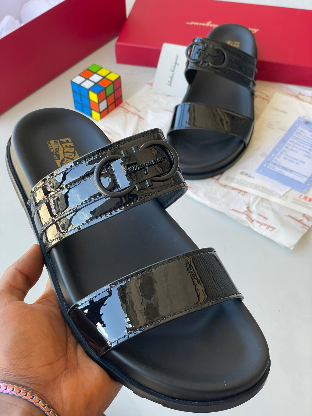Ferragamo Gancini Slides
