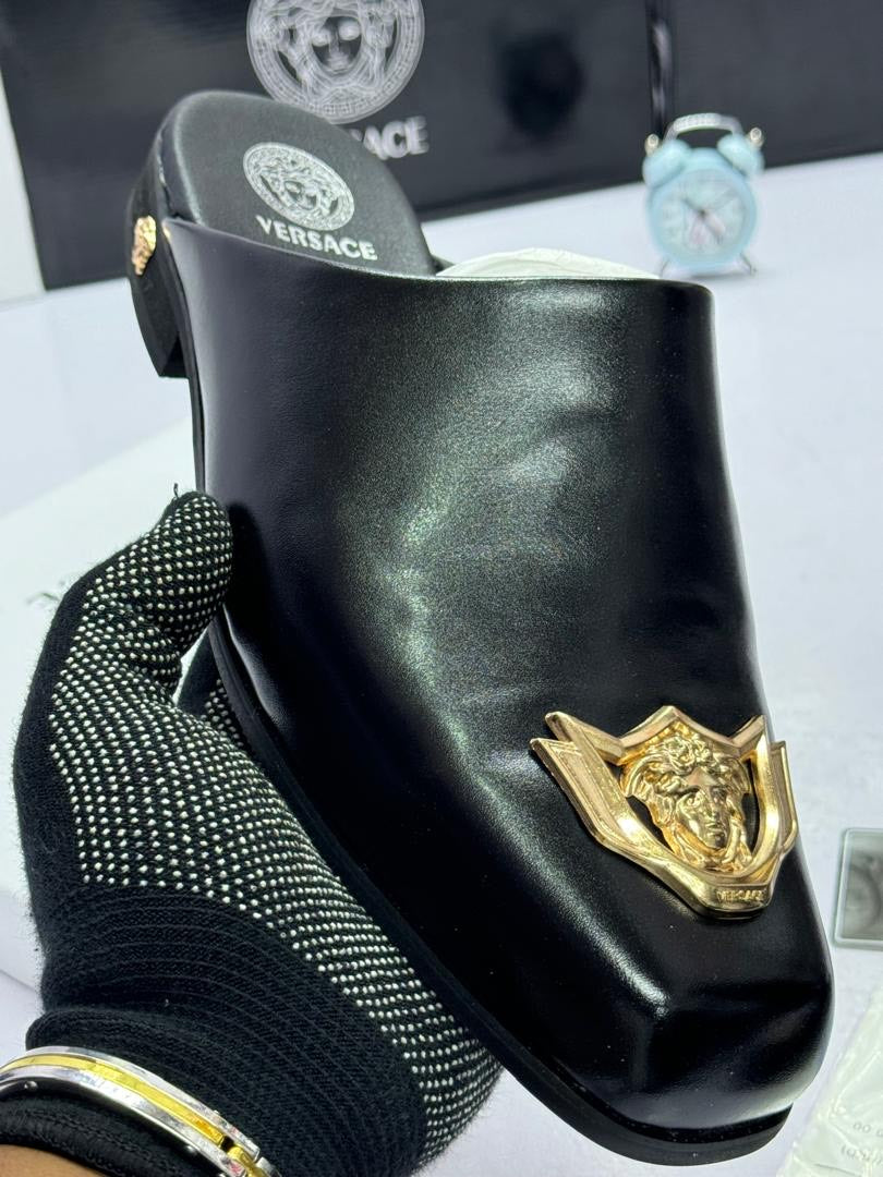 Versace Medusa Mule (Leather)