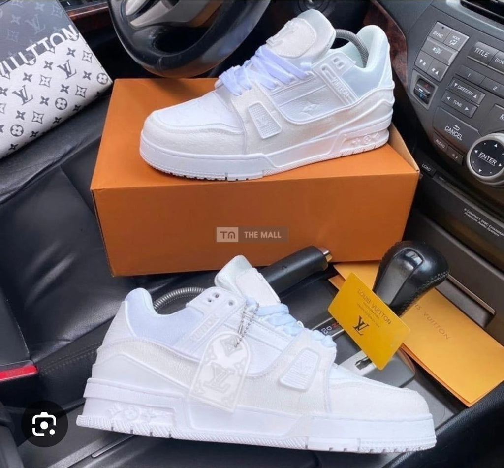 Louis Vuitton Trainer Sneakers - Black/White Damier