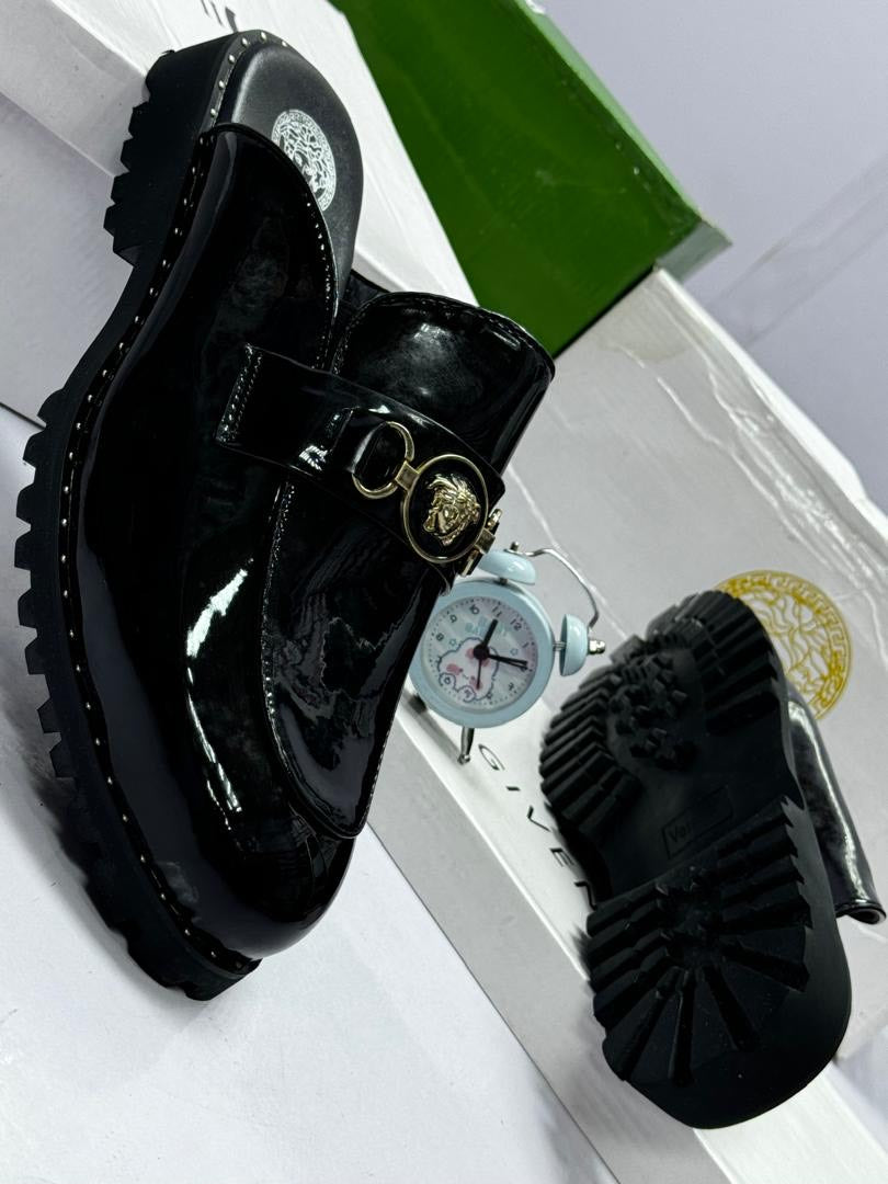 Versace Medusa Chain Mule (Patent)