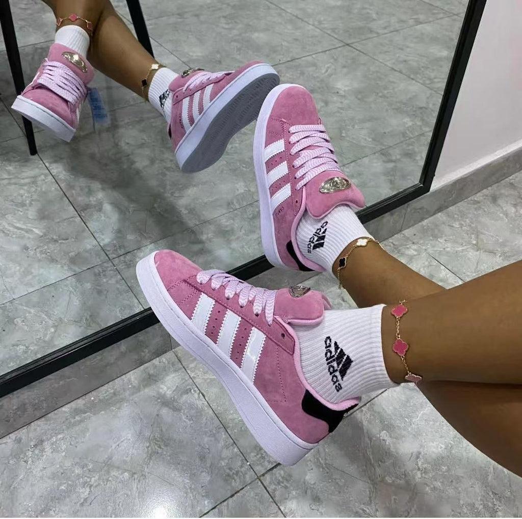 Adidas Campus - Pink/White