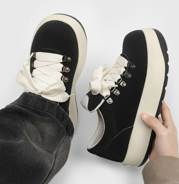 Alpine Lace-Up Platform Sneaker