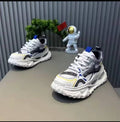 Policy Chunky Runner – White/Blue & Silver/Red