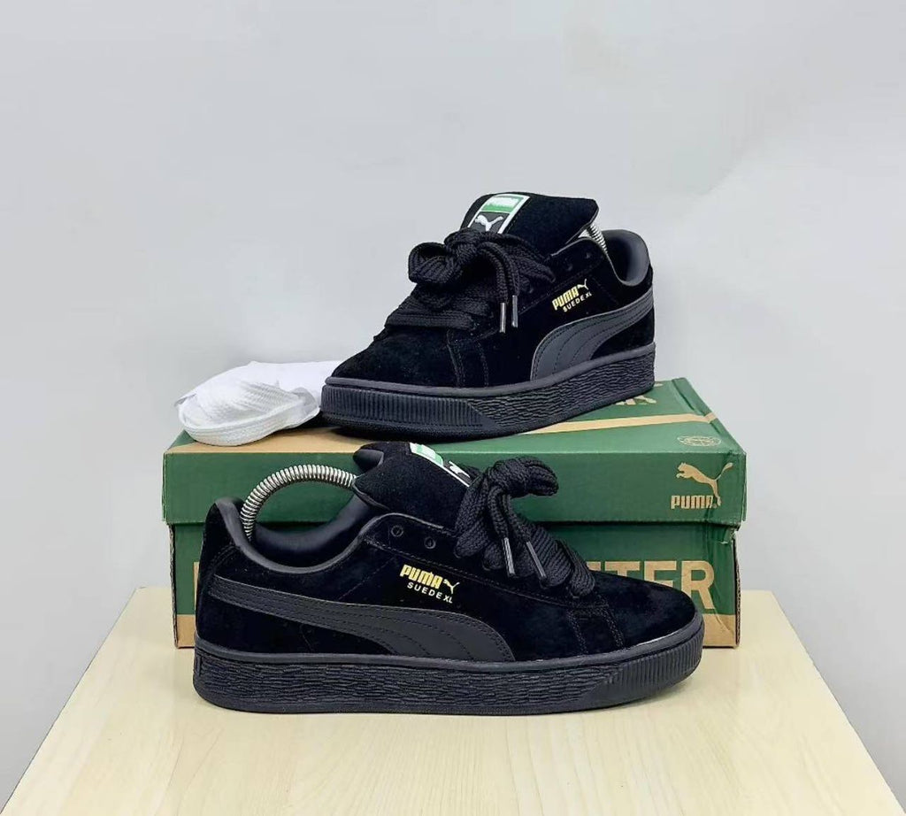 Puma Suede Classic Sneakers - Olive Green/Black