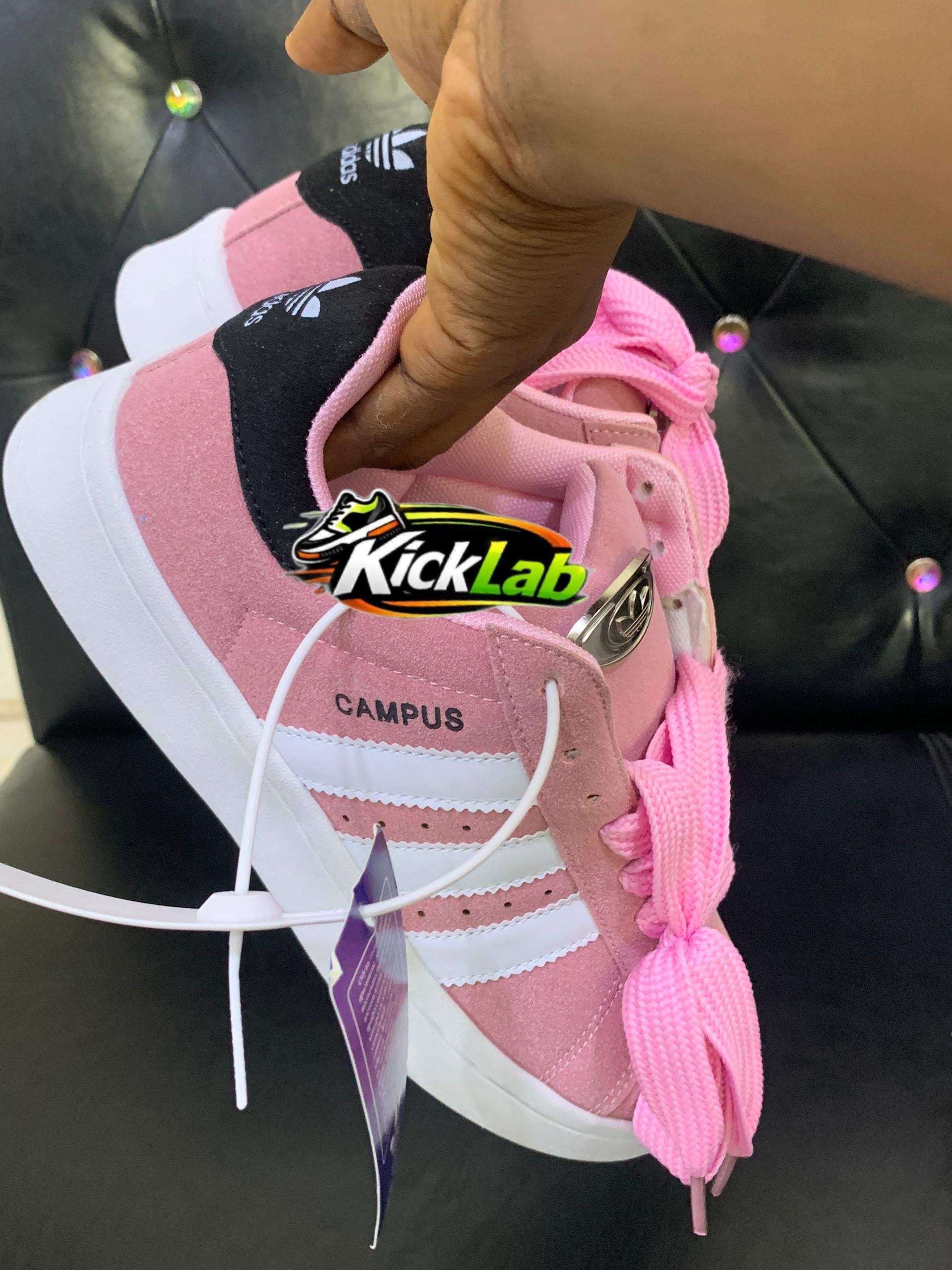 Adidas Campus - Pink/White