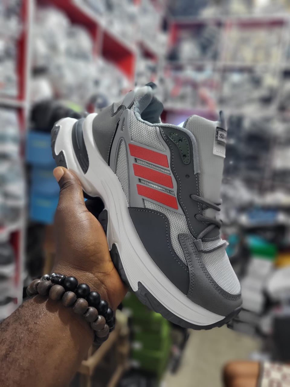 3-Stripe Chunky Runner Sneaker